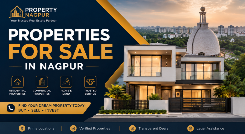 Properties for Sale in Nagpur – Find the Right Property with PropertyNagpur properties for sale in nagpur